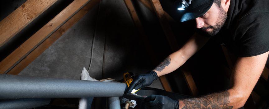 Leak detection and pipework repair