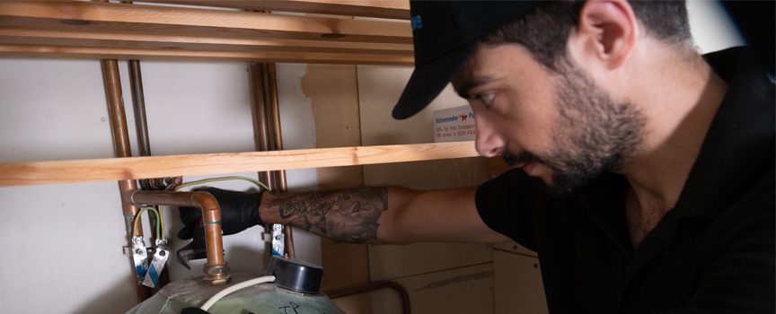 Unvented hot water system works