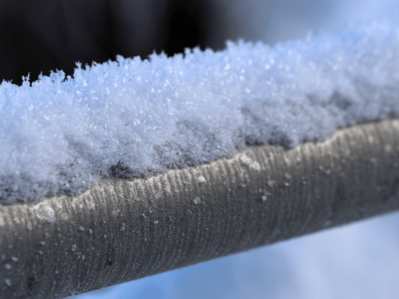 Frozen pipe