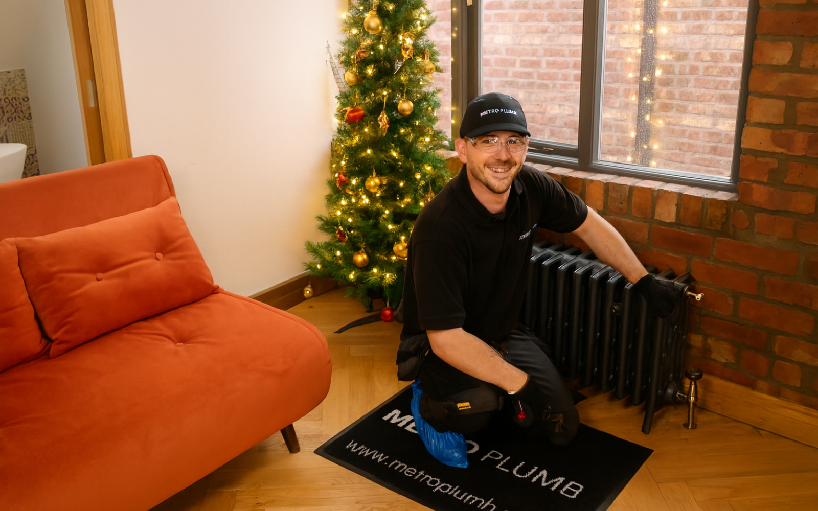 Christmas Banner - Metro Plumb Website